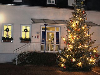 Weihnachstbaum in Brauneberg