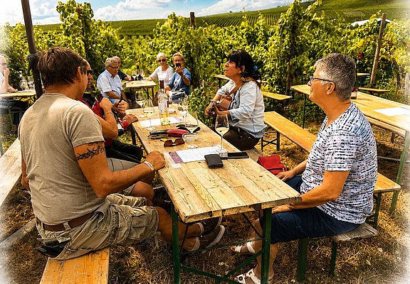 Pop-Up im Weinberg