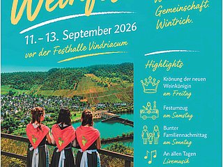 Plakat Wintricher Weinfest