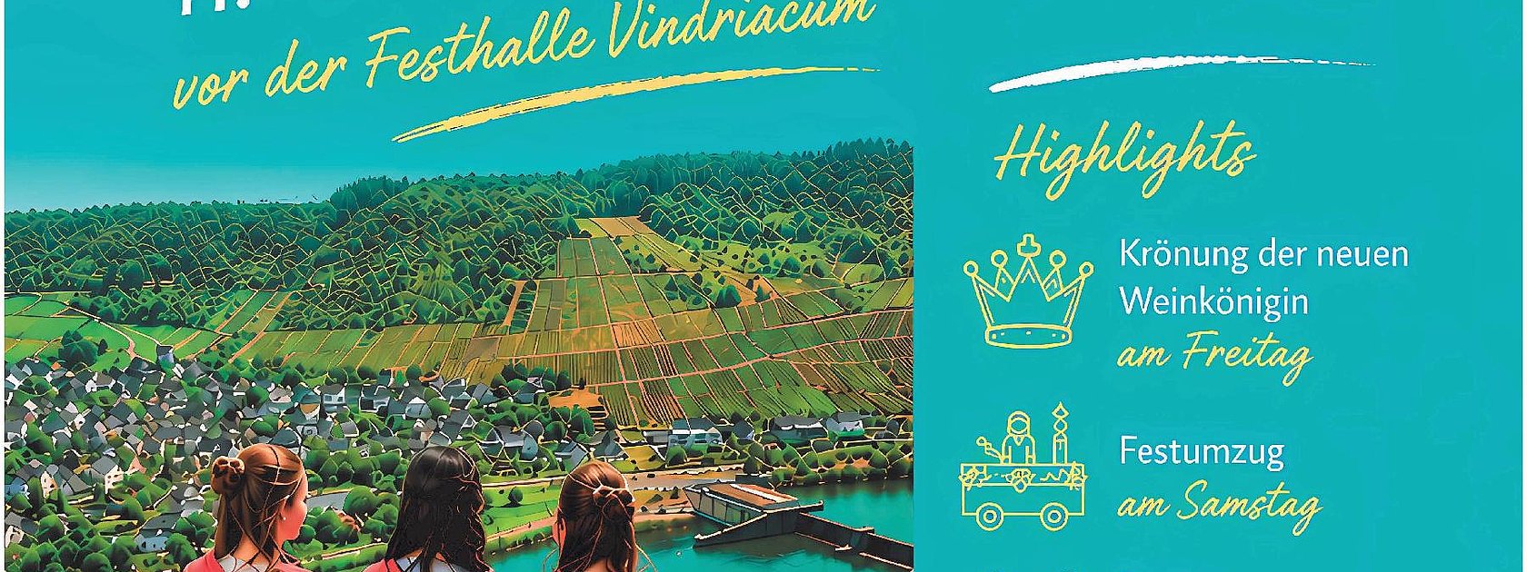 Plakat Wintricher Weinfest
